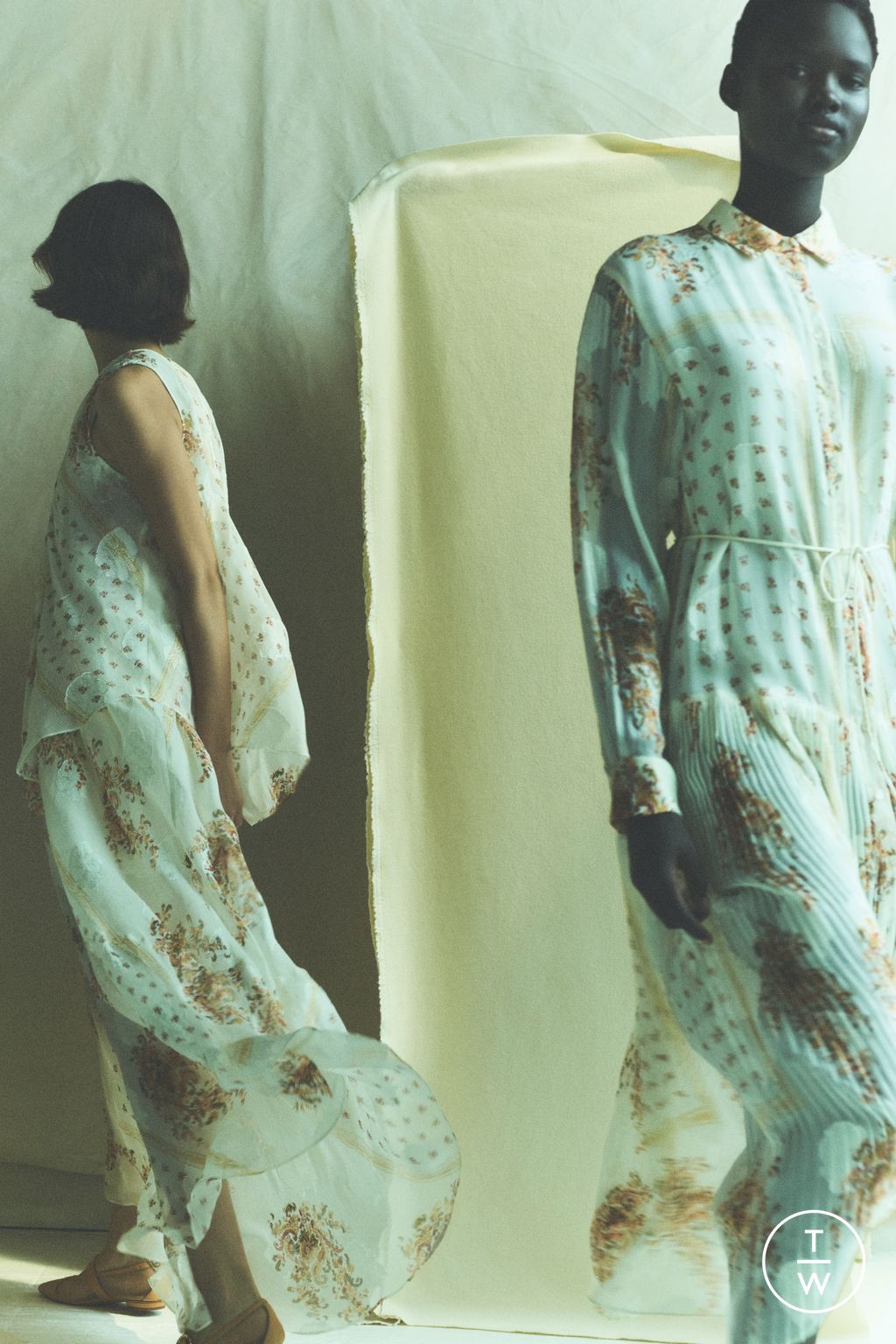 Fashion Week New York Pre-Fall 2025 look 15 from the Ulla Johnson collection womenswear