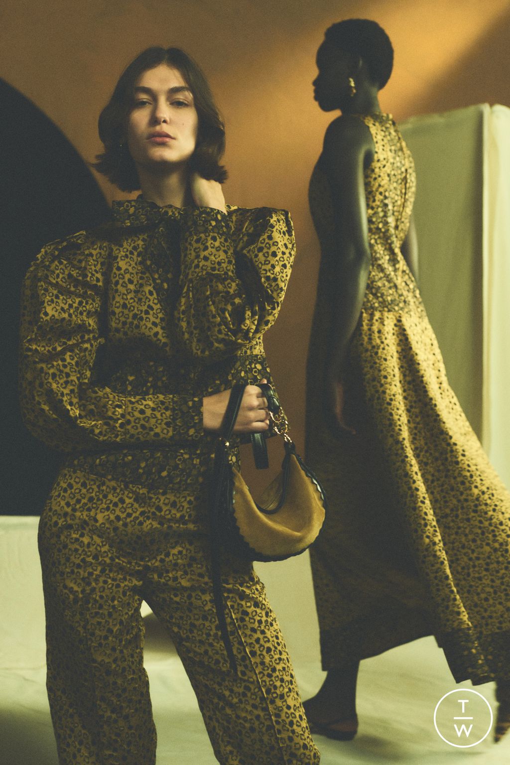 Fashion Week New York Pre-Fall 2025 look 19 from the Ulla Johnson collection womenswear