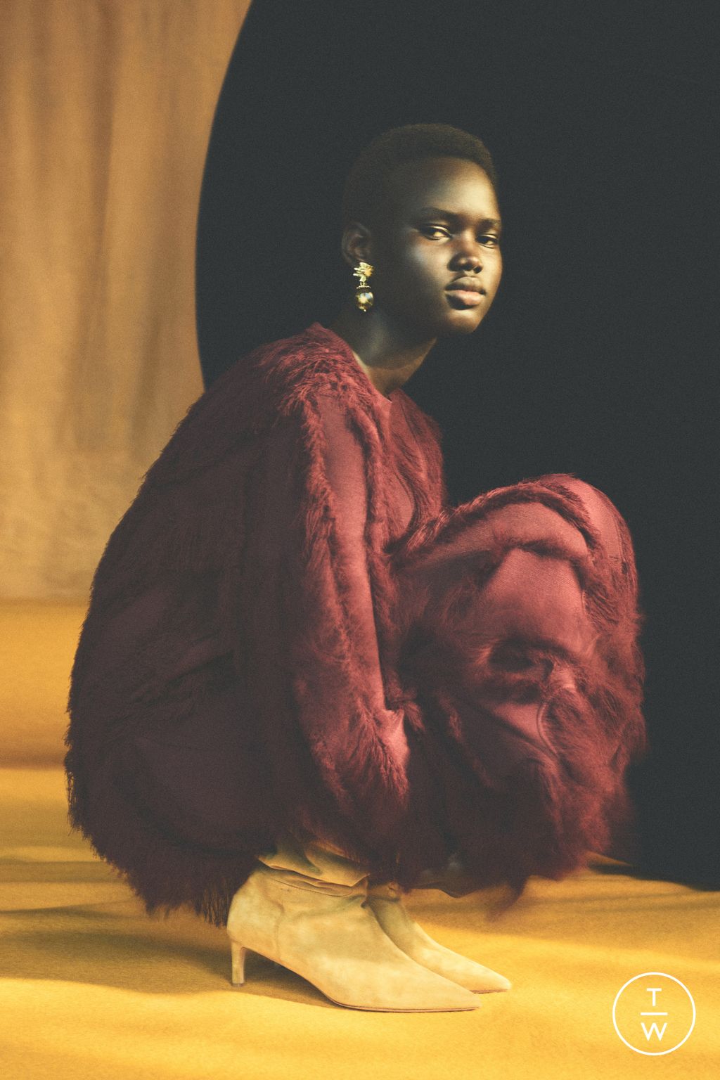 Fashion Week New York Pre-Fall 2025 look 29 from the Ulla Johnson collection womenswear