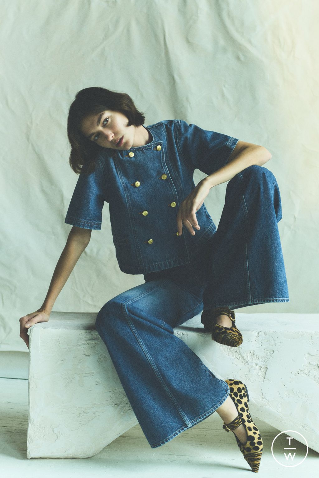 Fashion Week New York Pre-Fall 2025 look 32 de la collection Ulla Johnson womenswear