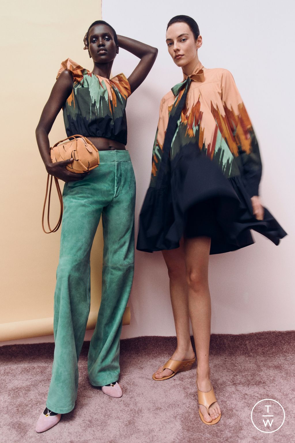 Fashion Week New York Pre-Fall 2026 look 13 de la collection Ulla Johnson womenswear