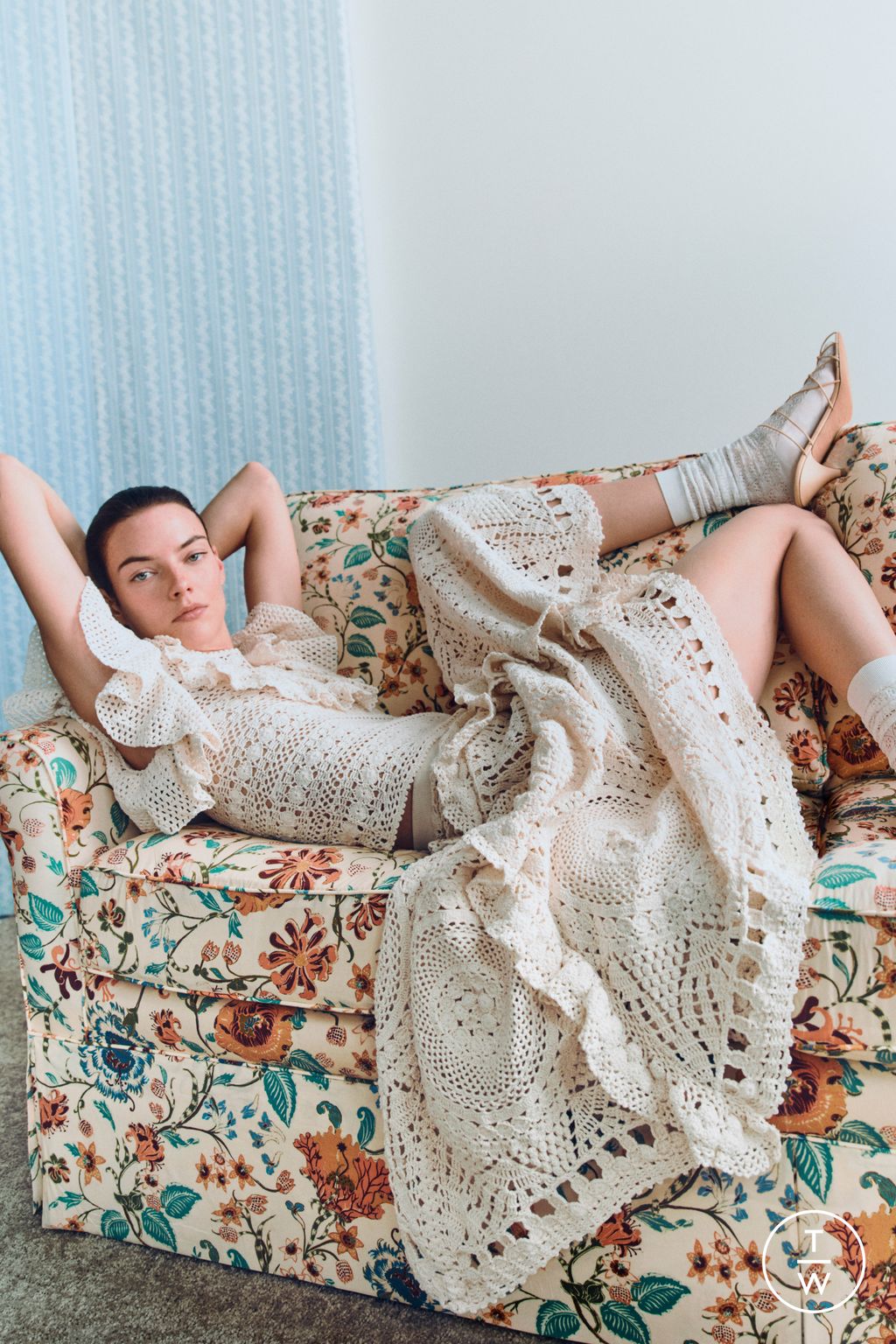 Fashion Week New York Pre-Fall 2026 look 26 de la collection Ulla Johnson womenswear