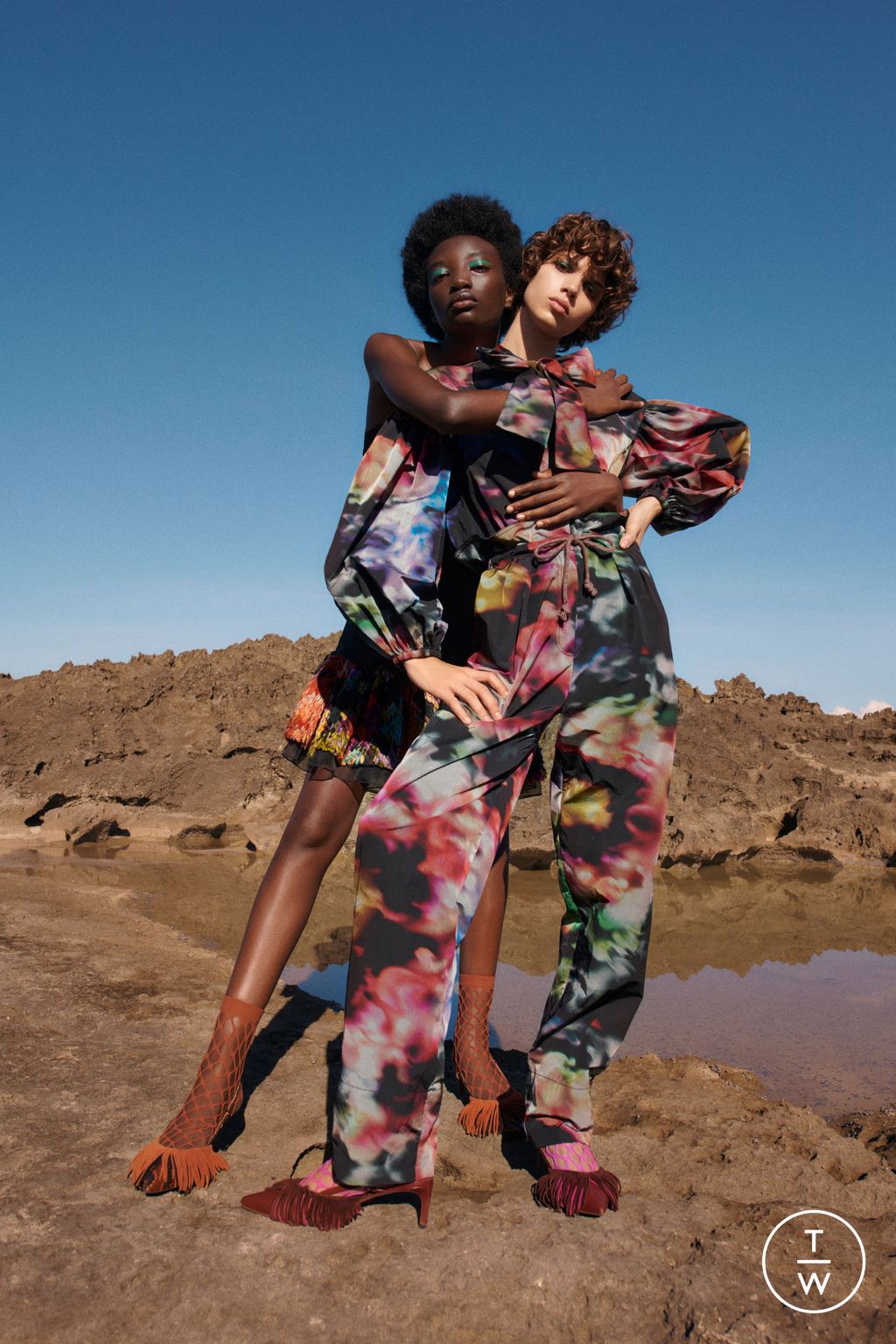 Fashion Week New York Pre-Fall 2024 look 12 de la collection Ulla Johnson womenswear