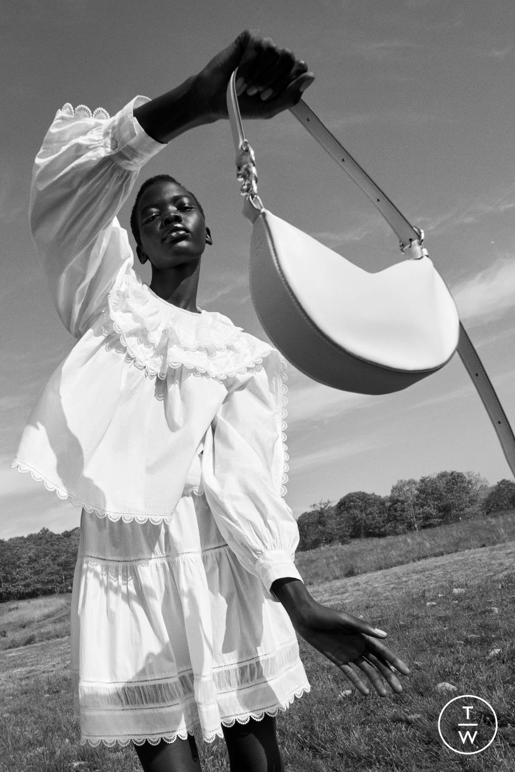 Fashion Week New York Resort 2025 look 14 from the Ulla Johnson collection womenswear