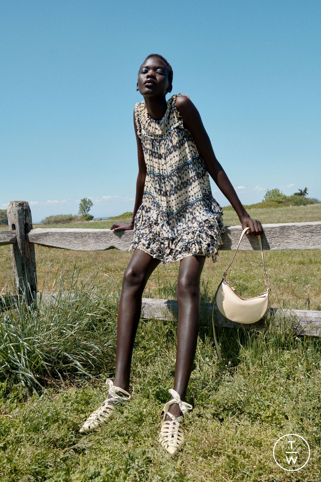 Fashion Week New York Resort 2025 look 29 de la collection Ulla Johnson womenswear