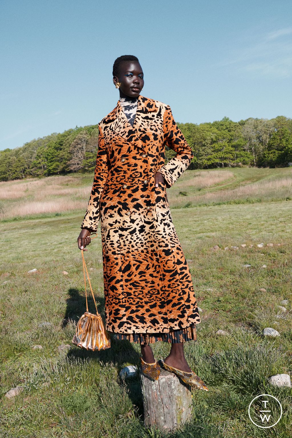 Fashion Week New York Resort 2025 look 31 de la collection Ulla Johnson womenswear