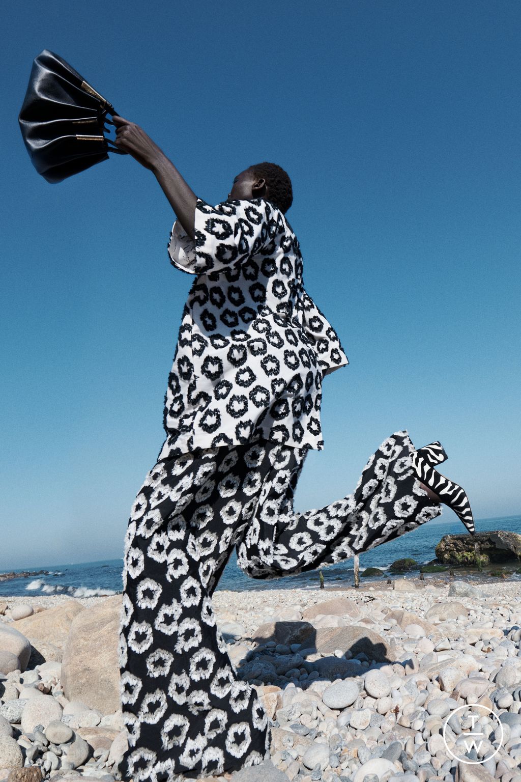 Fashion Week New York Resort 2025 look 39 from the Ulla Johnson collection womenswear