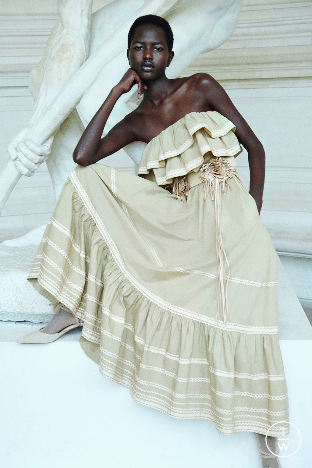 Fashion Week New York Resort 2026 look 16 from the Ulla Johnson collection womenswear