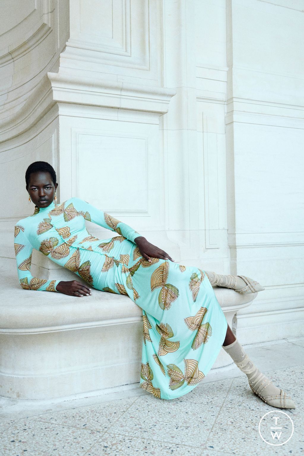 Fashion Week New York Resort 2026 look 25 from the Ulla Johnson collection womenswear