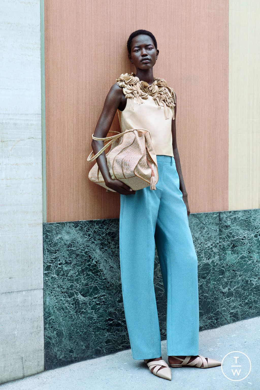 Fashion Week New York Resort 2026 look 3 from the Ulla Johnson collection womenswear