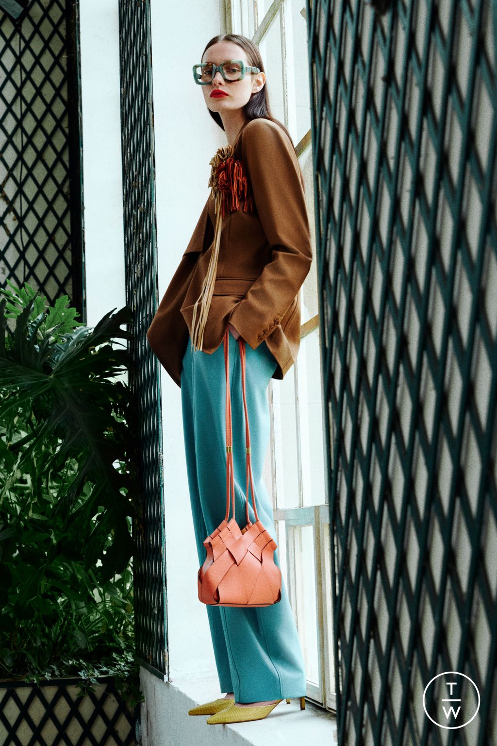 Fashion Week New York Resort 2026 look 32 from the Ulla Johnson collection womenswear