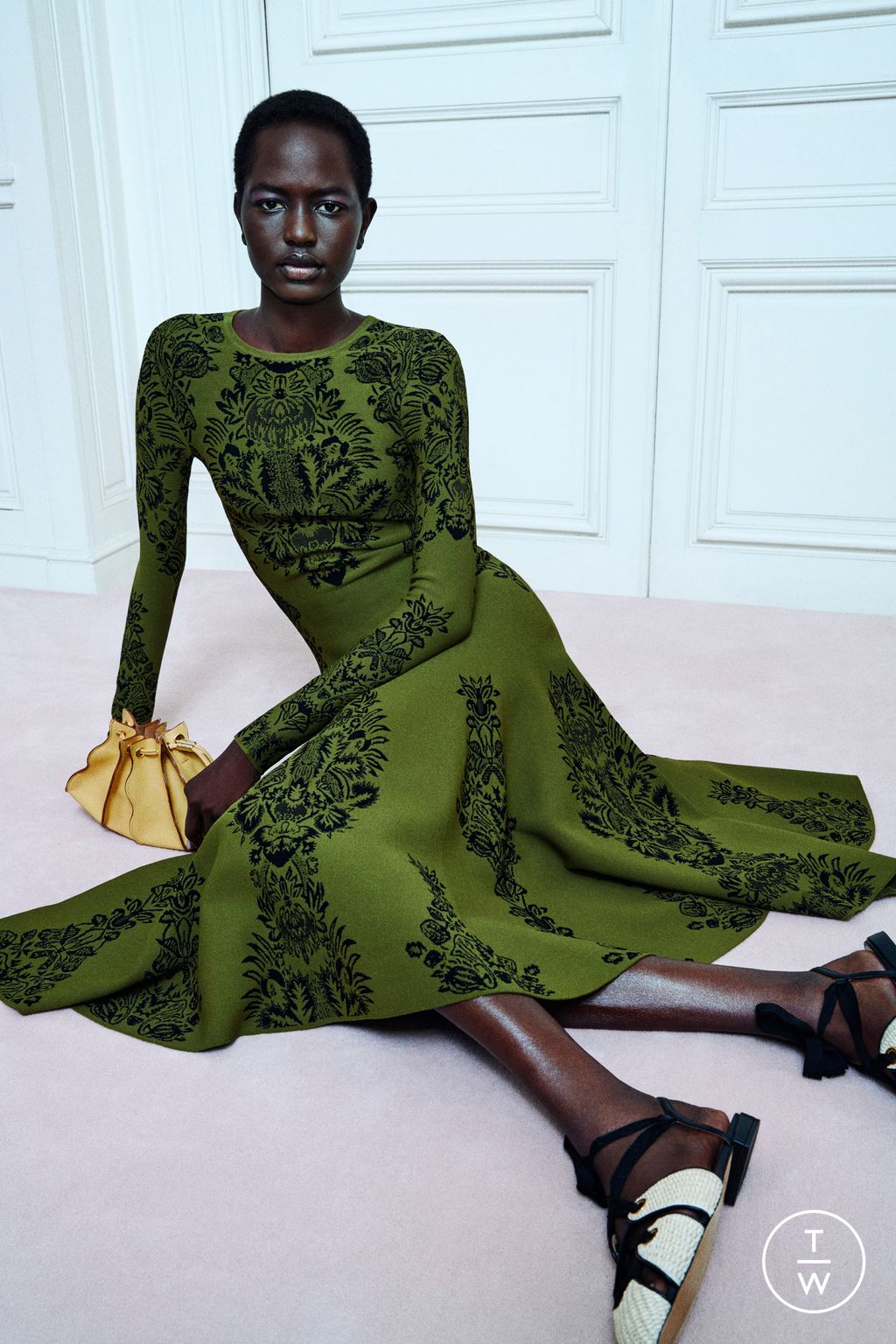 Fashion Week New York Resort 2026 look 36 from the Ulla Johnson collection womenswear