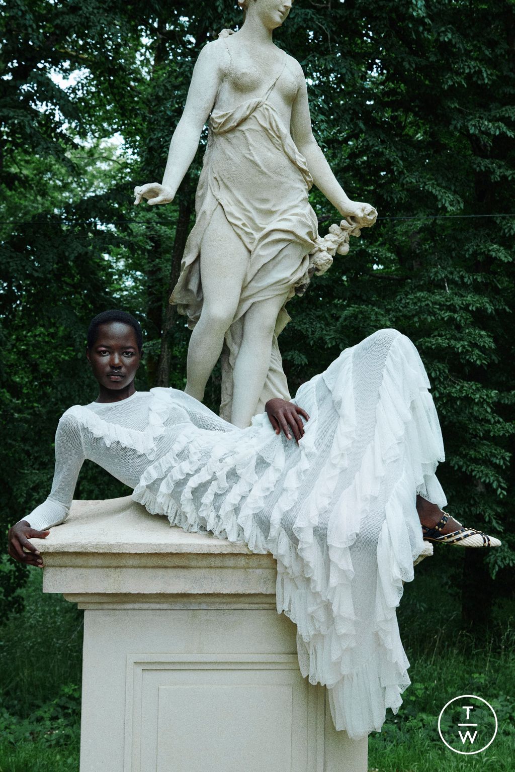 Fashion Week New York Resort 2026 look 7 de la collection Ulla Johnson womenswear