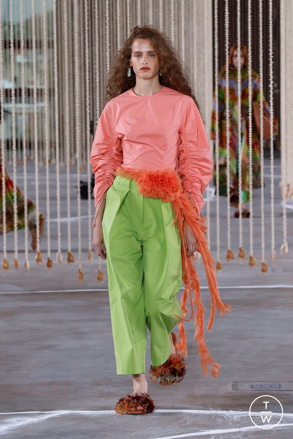 Fashion Week New York Spring/Summer 2024 look 7 from the Ulla Johnson collection womenswear