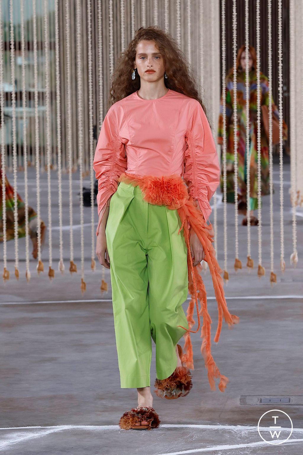 Fashion Week New York Spring/Summer 2024 look 7 de la collection Ulla Johnson womenswear