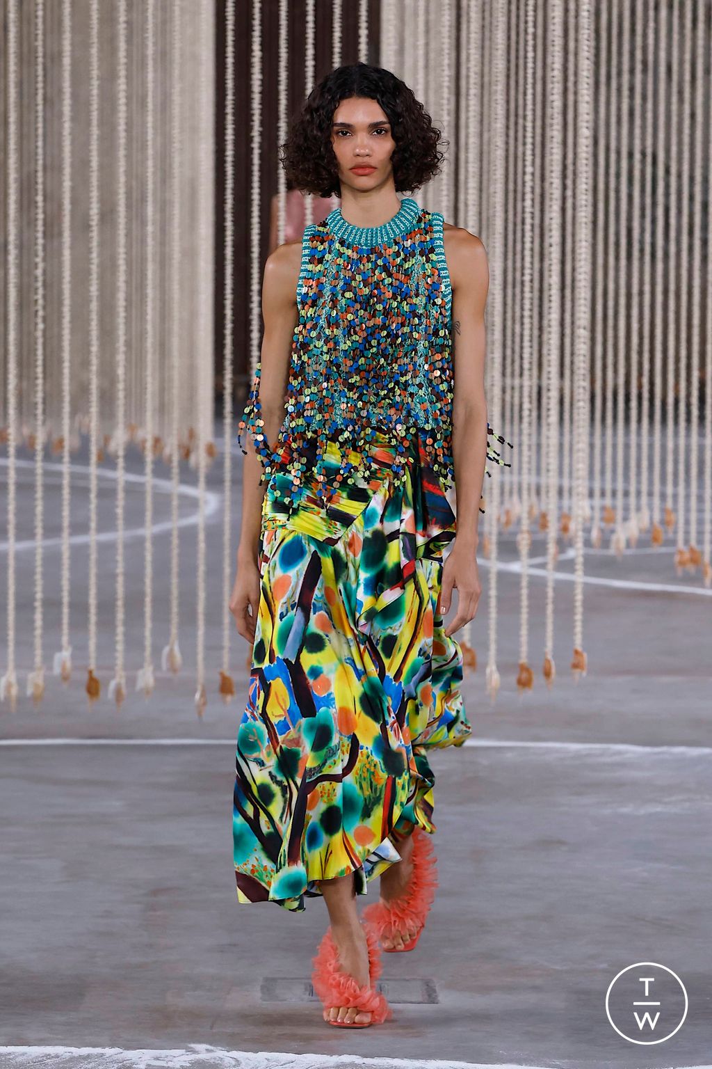 Fashion Week New York Spring/Summer 2024 look 52 from the Ulla Johnson collection womenswear