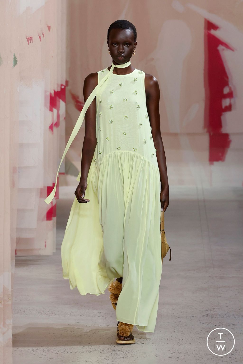 Fashion Week New York Spring/Summer 2025 look 21 from the Ulla Johnson collection womenswear
