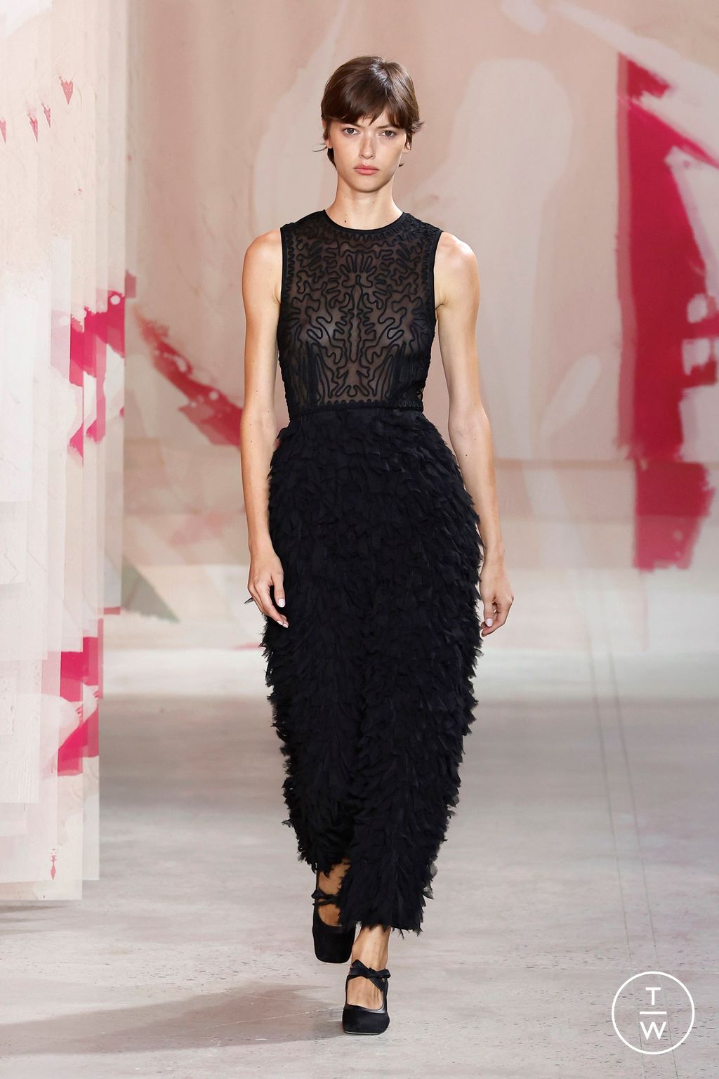 Fashion Week New York Spring-Summer 2025 look 38 de la collection Ulla Johnson womenswear