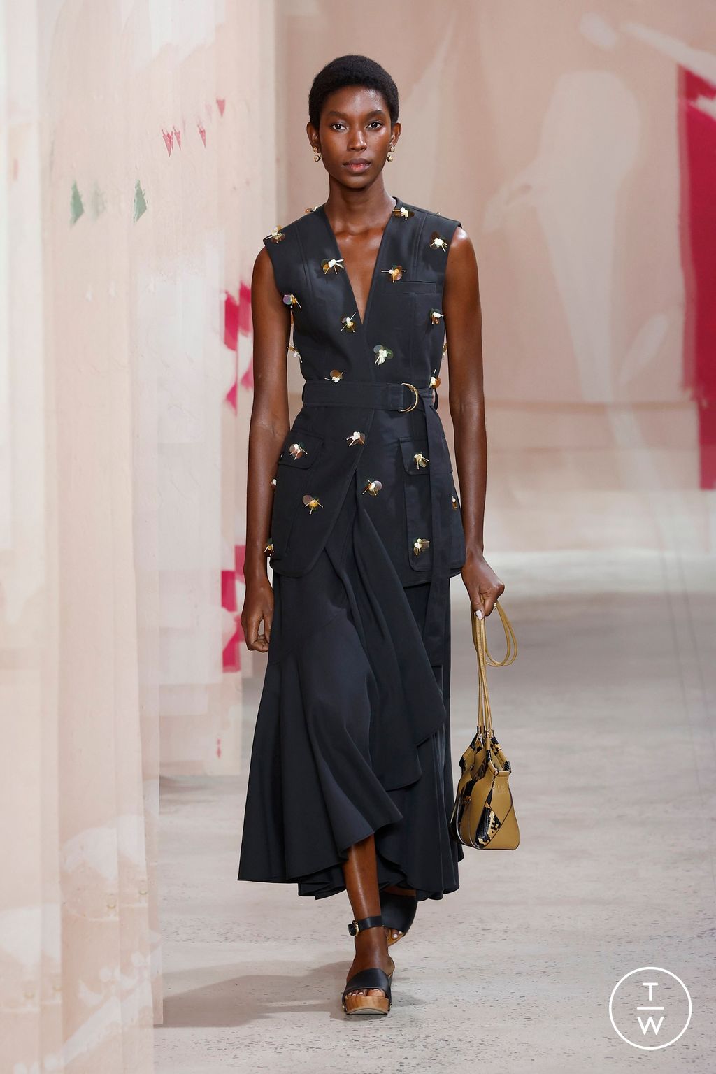 Fashion Week New York Spring/Summer 2025 look 43 from the Ulla Johnson collection womenswear