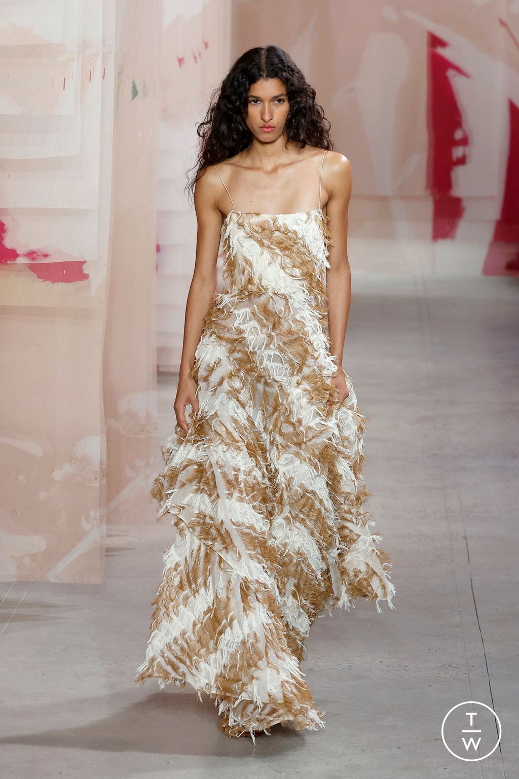 Fashion Week New York Spring/Summer 2025 look 55 from the Ulla Johnson collection womenswear