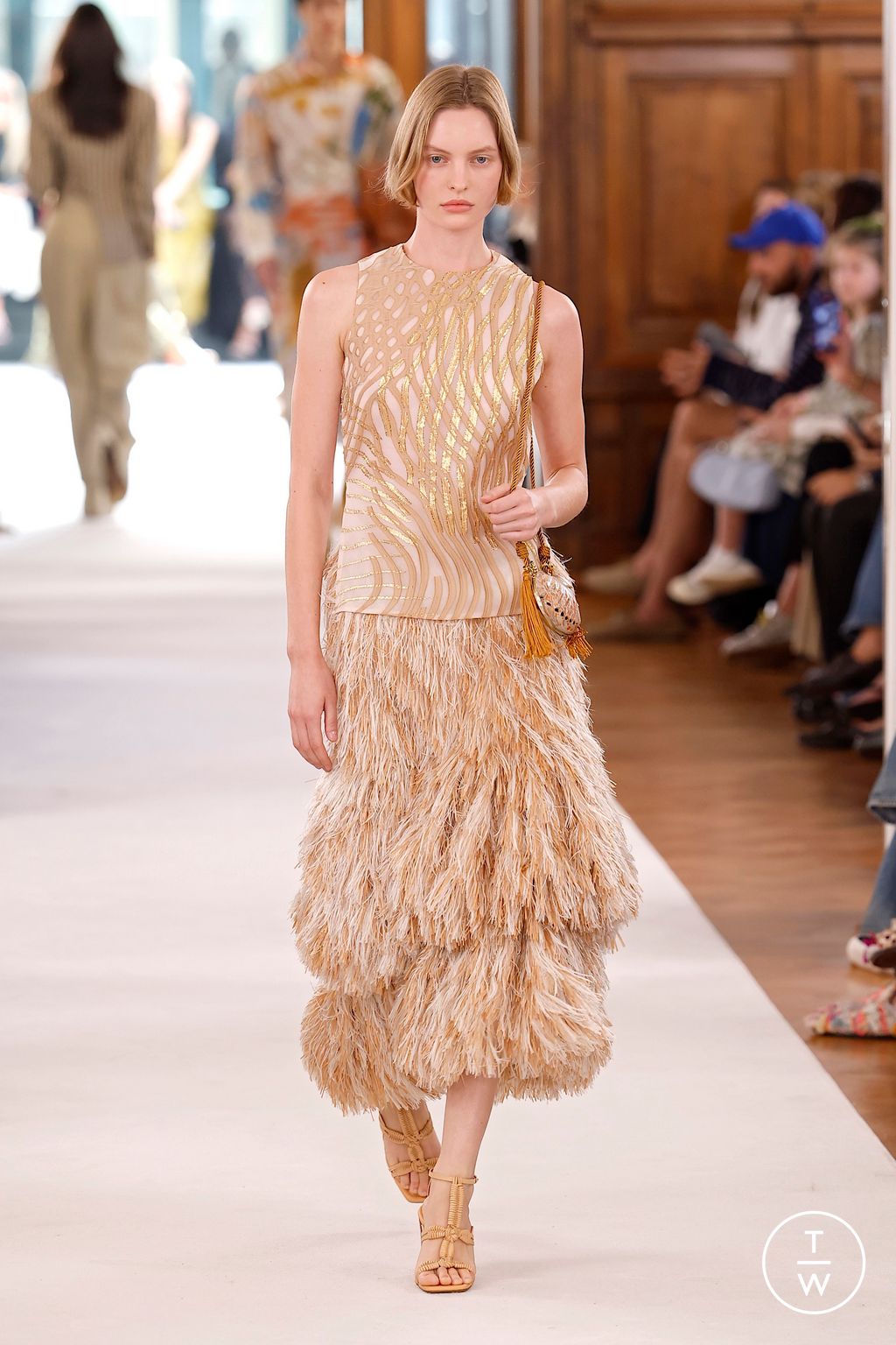 Fashion Week New York Spring/Summer 2026 look 17 from the Ulla Johnson collection 女装