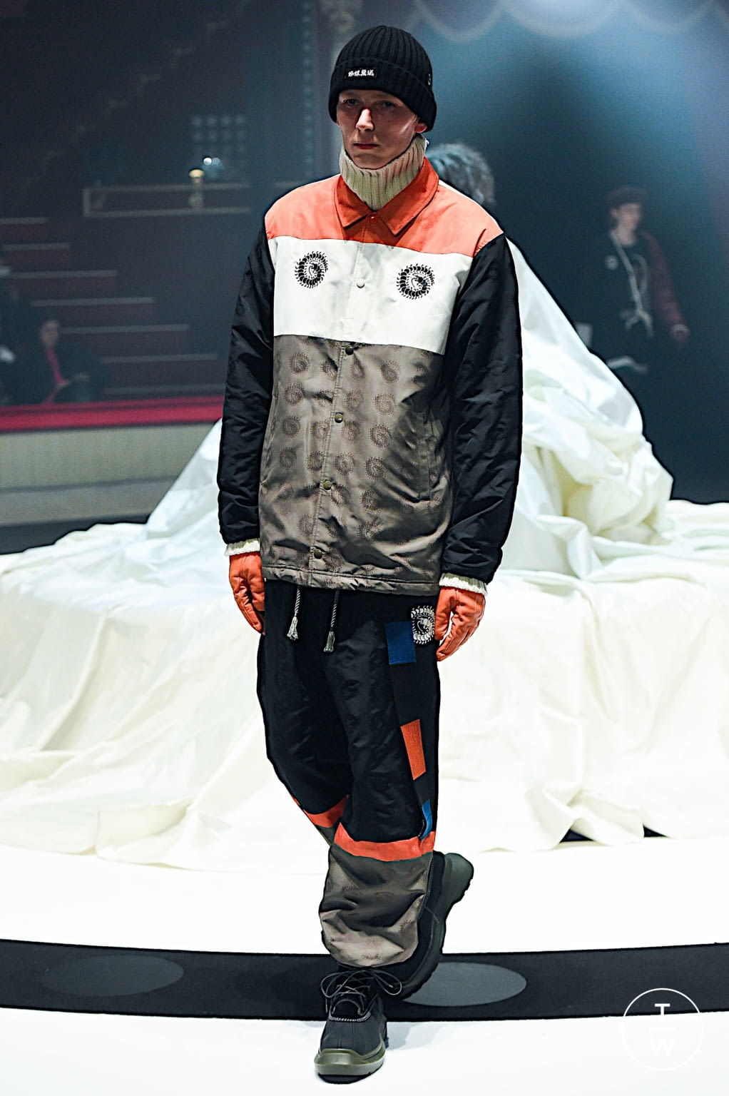 Fashion Week Paris Fall/Winter 2020 look 20 from the Undercover collection 男装