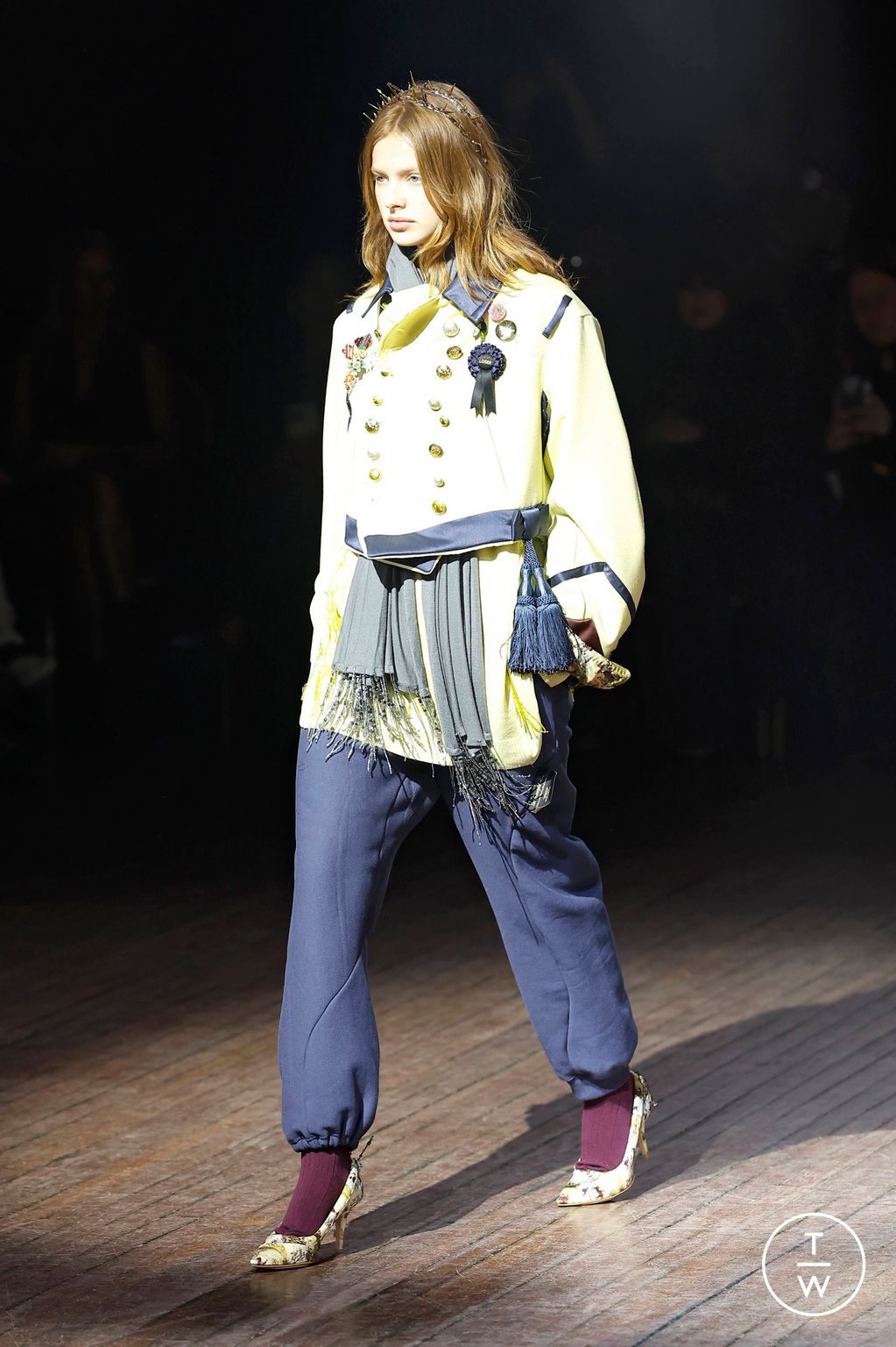 Fashion Week Paris Fall/Winter 2025 look 29 from the Undercover collection womenswear