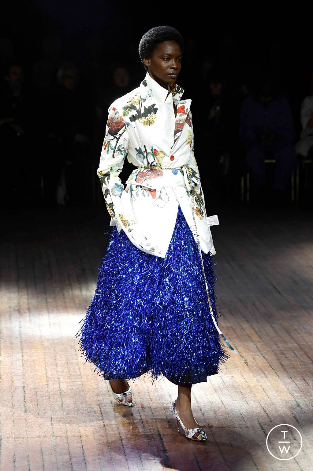 Fashion Week Paris Fall/Winter 2025 look 31 from the Undercover collection womenswear