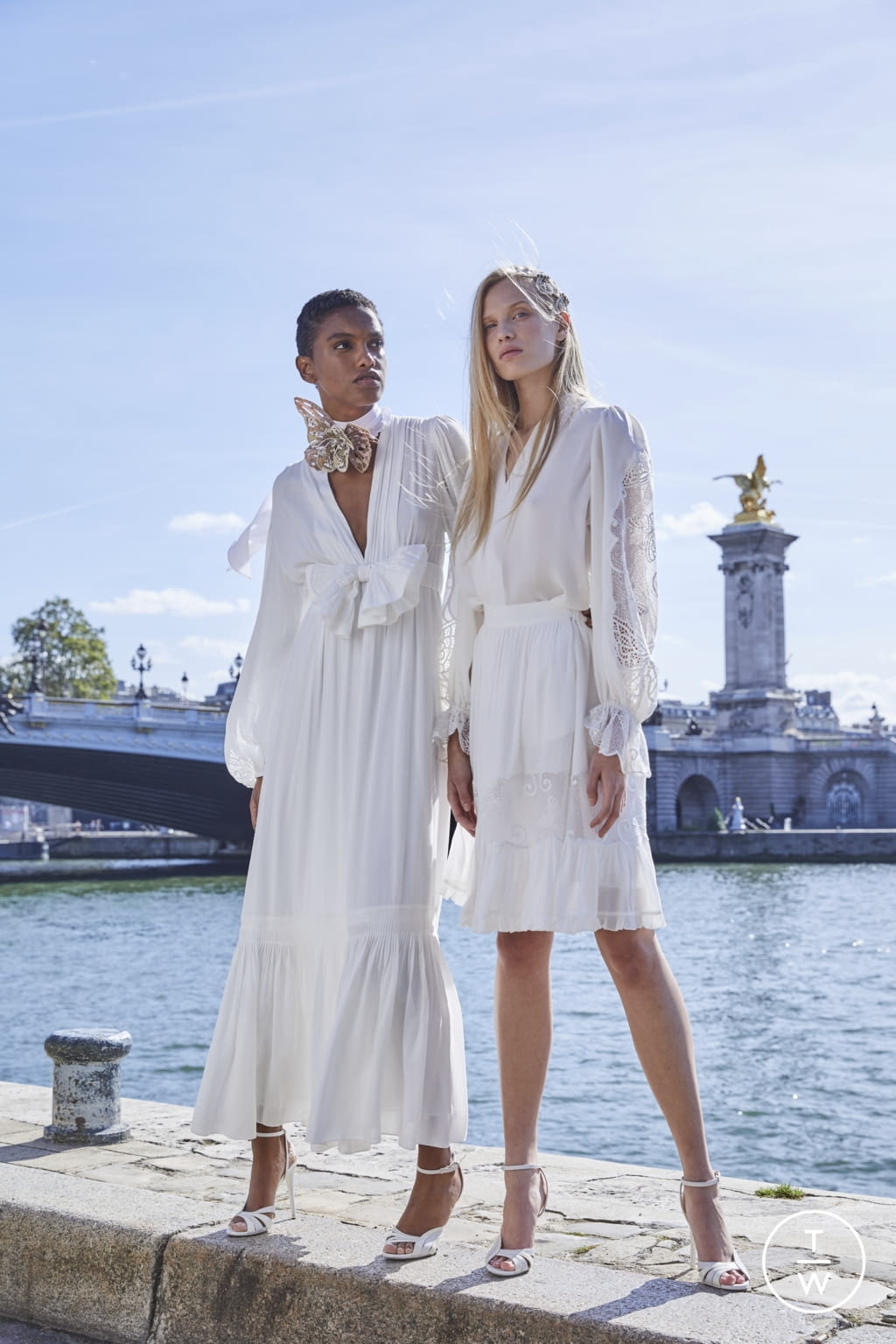 Fashion Week Paris Spring/Summer 2022 look 16 de la collection Emanuel Ungaro womenswear