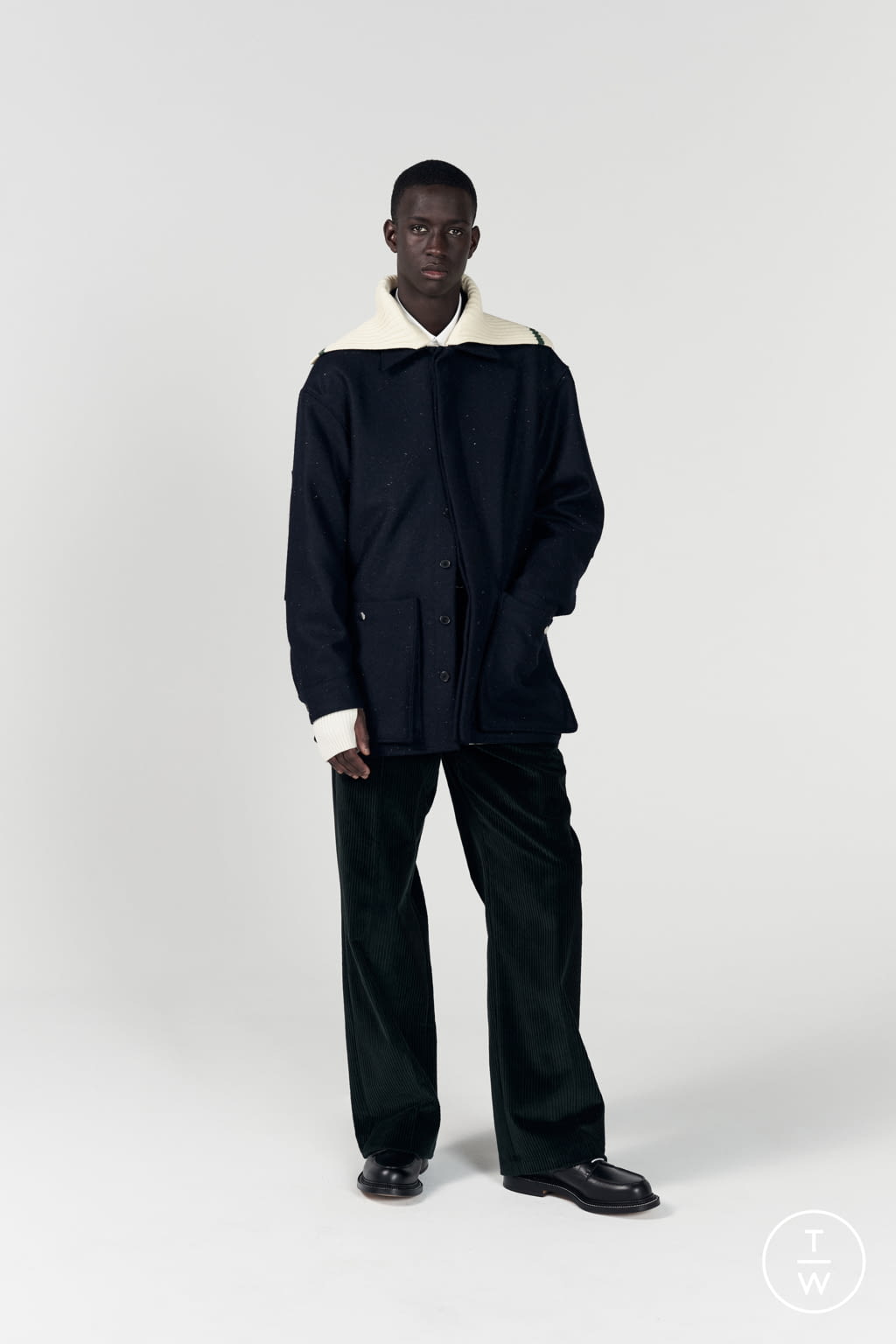 Fashion Week Paris Fall/Winter 2021 look 14 from the UNIFORME collection menswear
