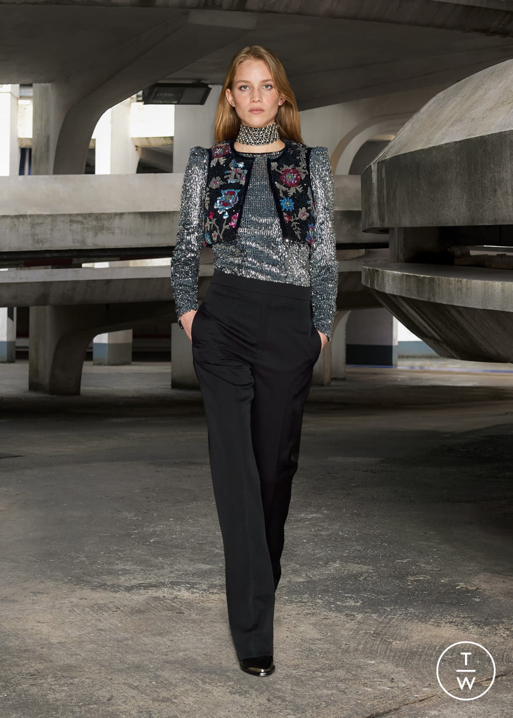Fashion Week Paris Fall/Winter 2021 look 43 de la collection Isabel Marant womenswear