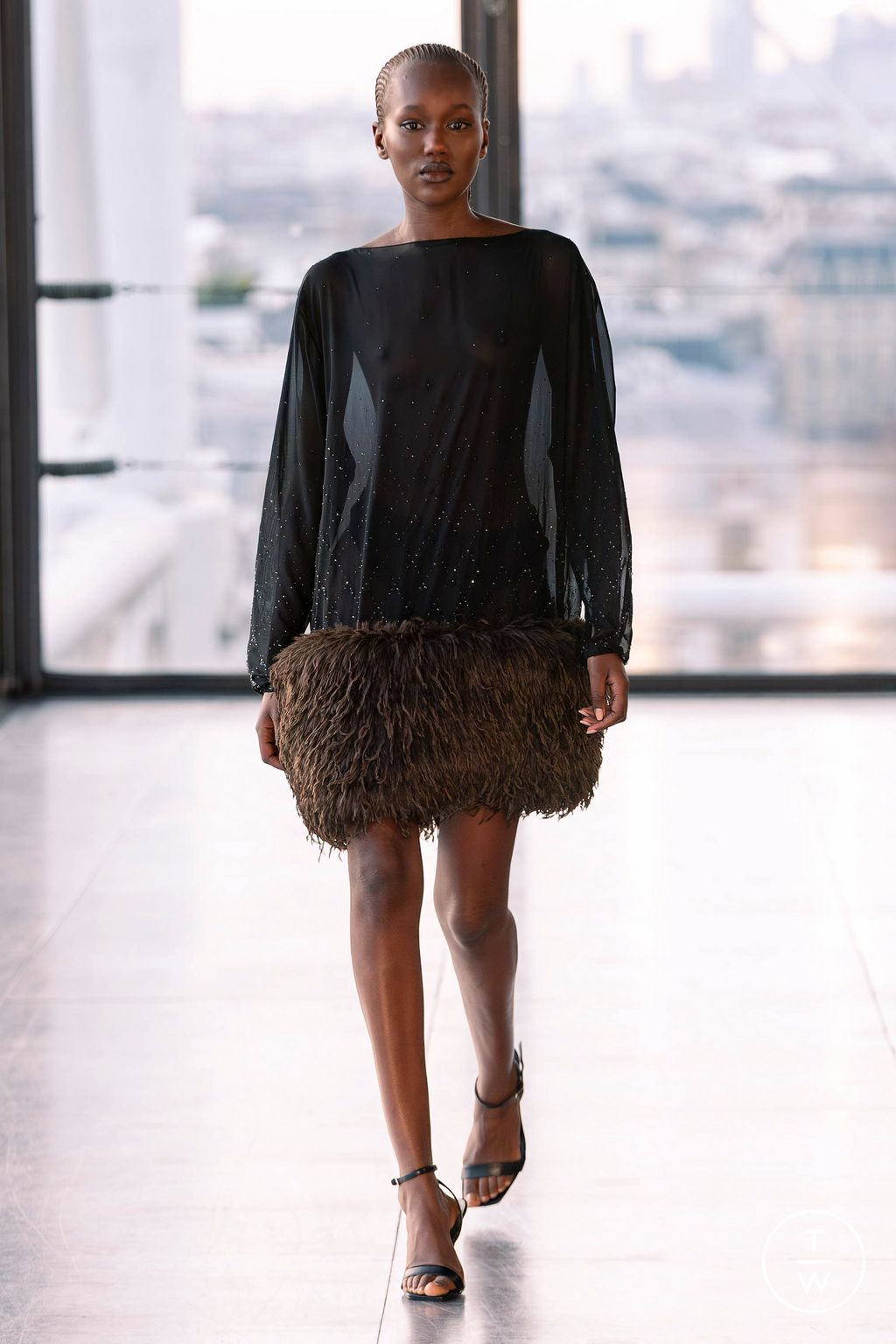 Fashion Week Paris Fall/Winter 2024 look 11 de la collection Vaillant womenswear