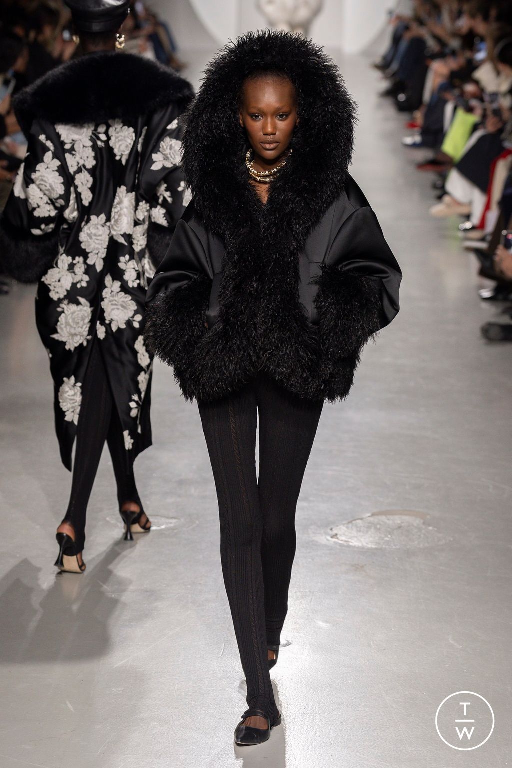 Fashion Week Paris Fall/Winter 2026 look 2 de la collection Vaillant womenswear