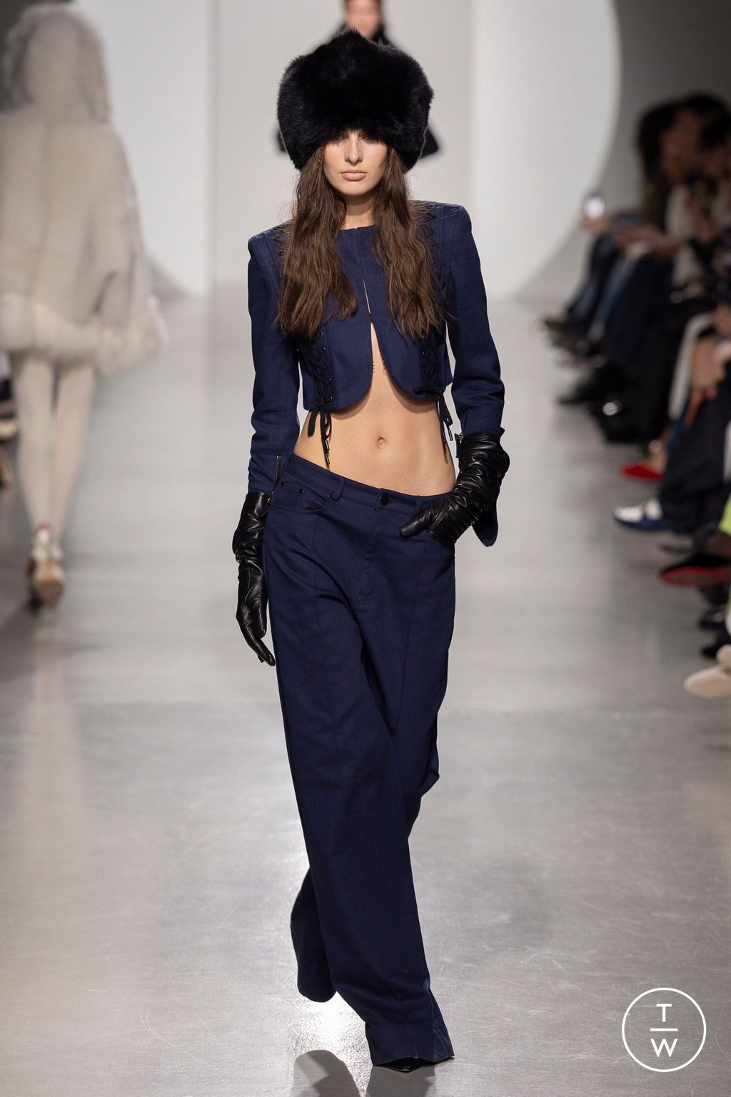 Fashion Week Paris Fall/Winter 2026 look 5 from the Vaillant collection womenswear