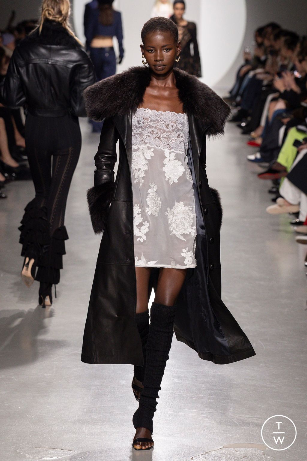 Fashion Week Paris Fall/Winter 2026 look 7 from the Vaillant collection womenswear