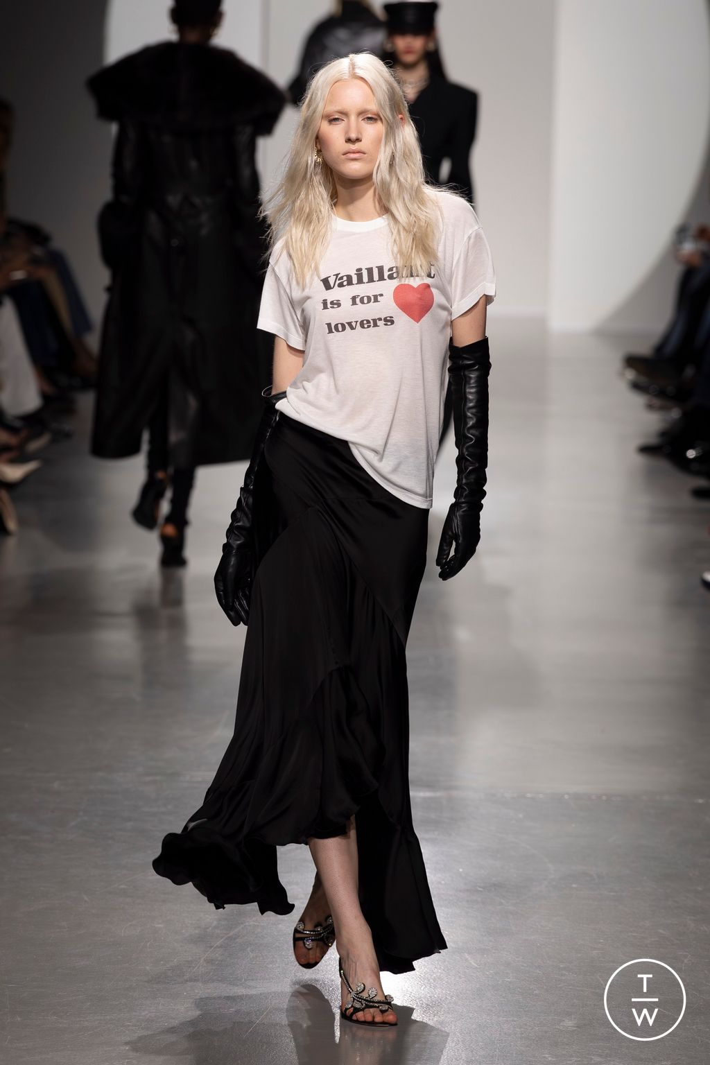 Fashion Week Paris Fall/Winter 2026 look 9 from the Vaillant collection womenswear
