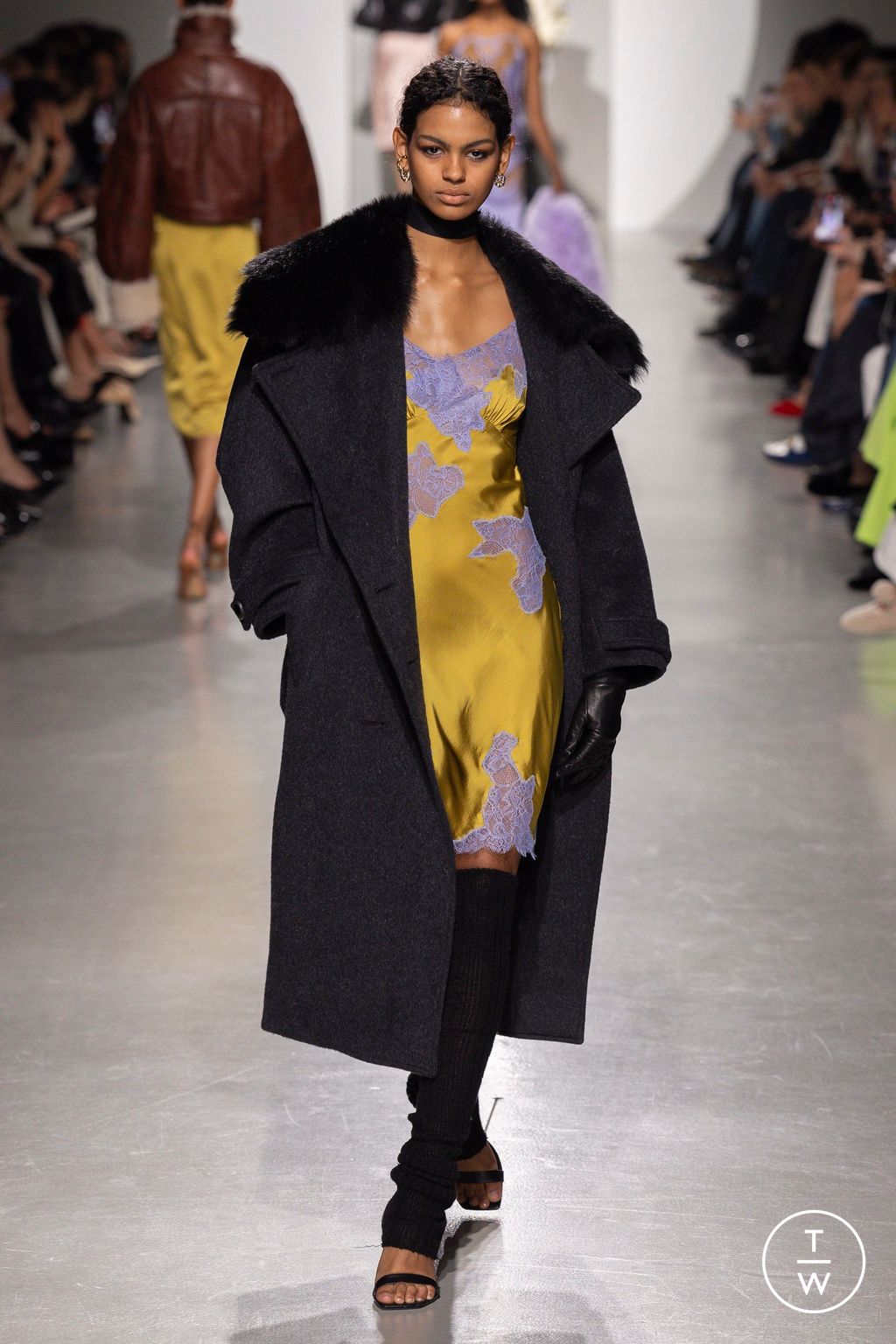 Fashion Week Paris Fall/Winter 2026 look 14 de la collection Vaillant womenswear