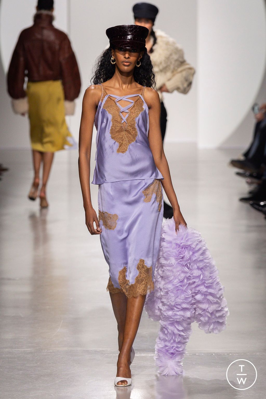 Fashion Week Paris Fall/Winter 2026 look 15 from the Vaillant collection womenswear