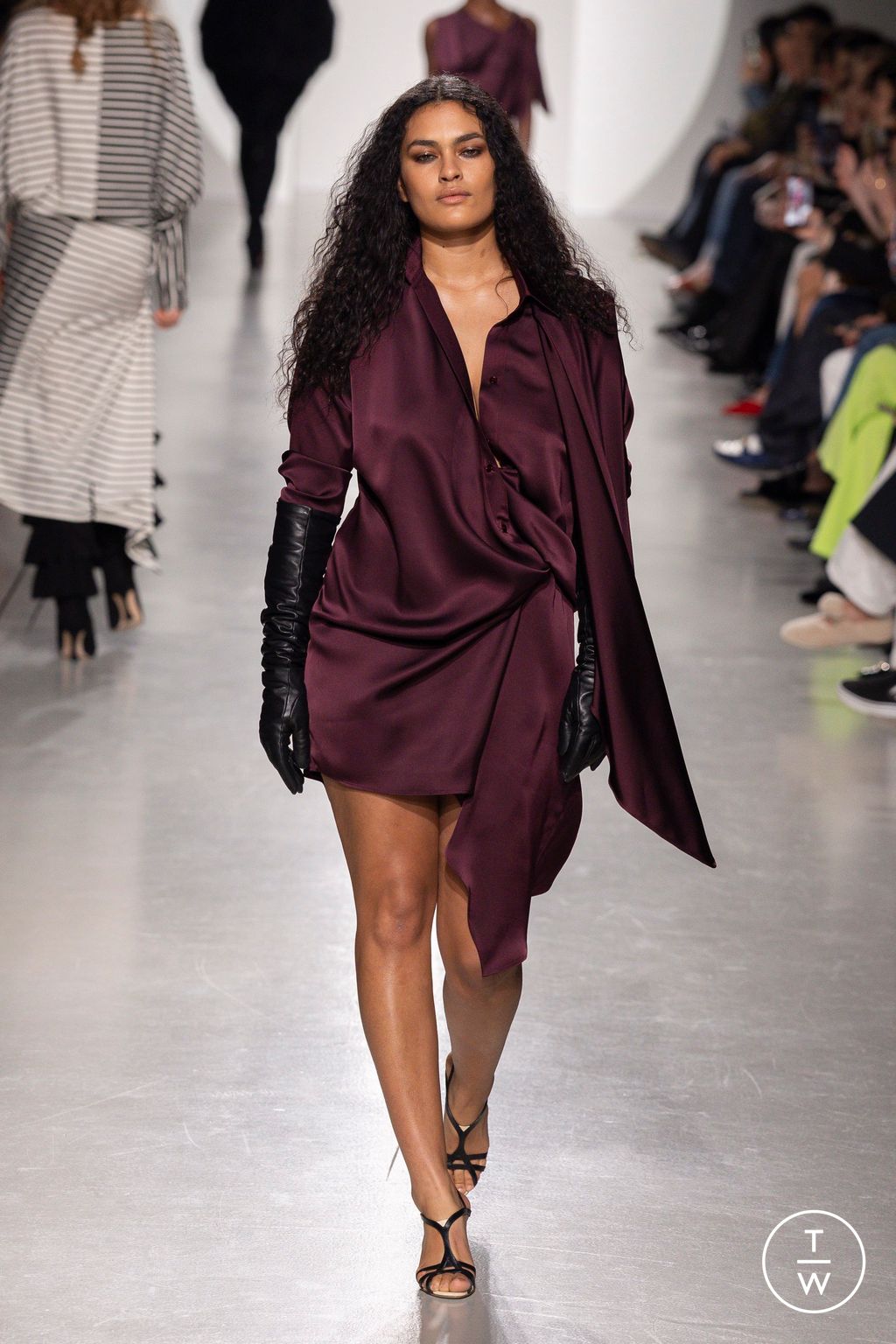 Fashion Week Paris Fall/Winter 2026 look 22 from the Vaillant collection womenswear
