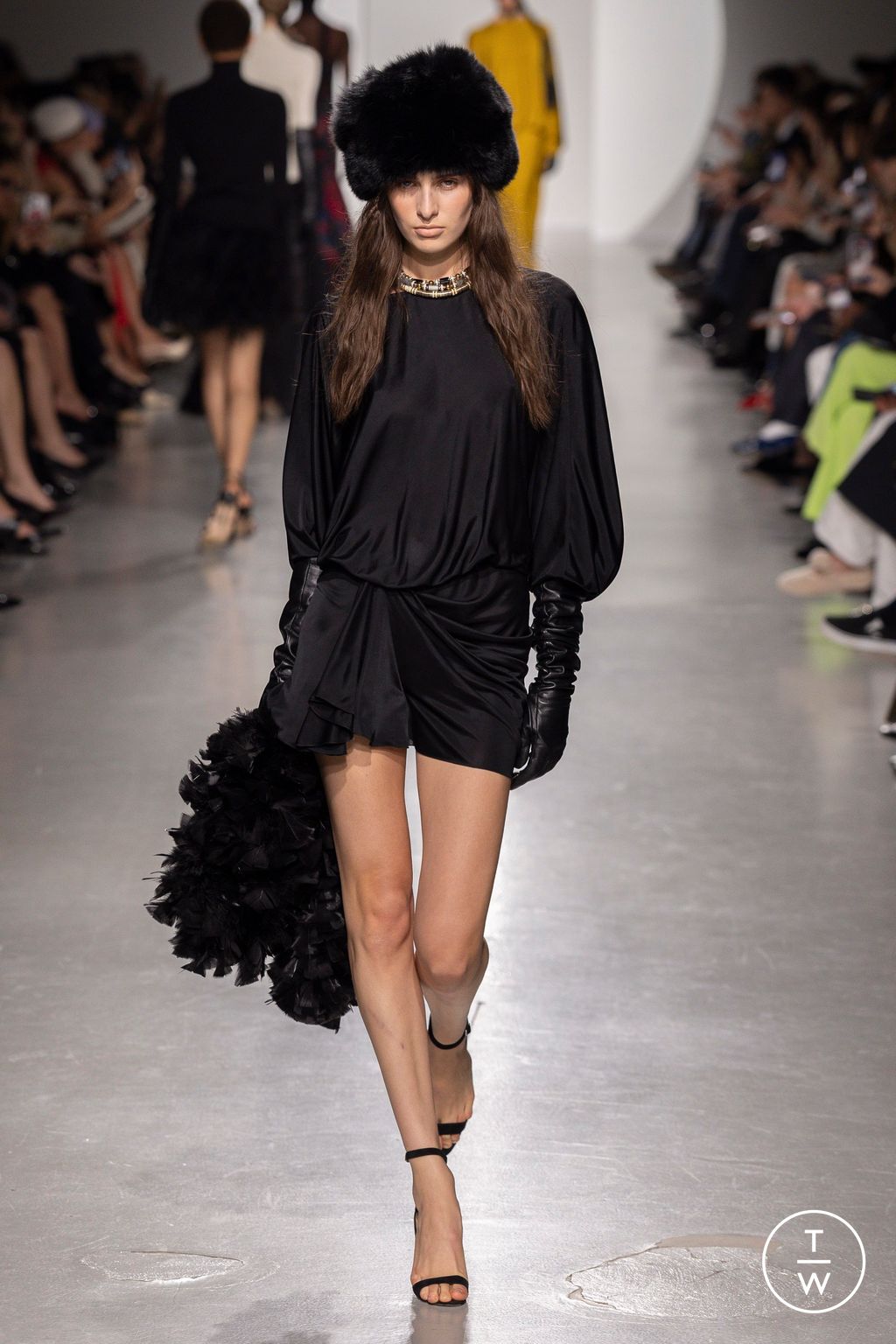 Fashion Week Paris Fall/Winter 2026 look 29 de la collection Vaillant womenswear