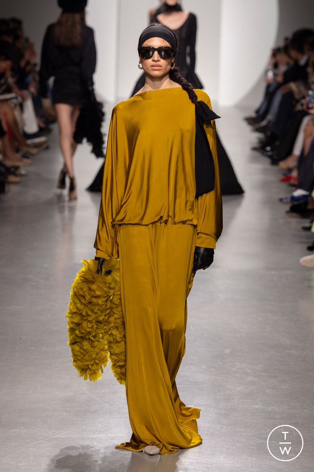 Fashion Week Paris Fall/Winter 2026 look 30 from the Vaillant collection womenswear