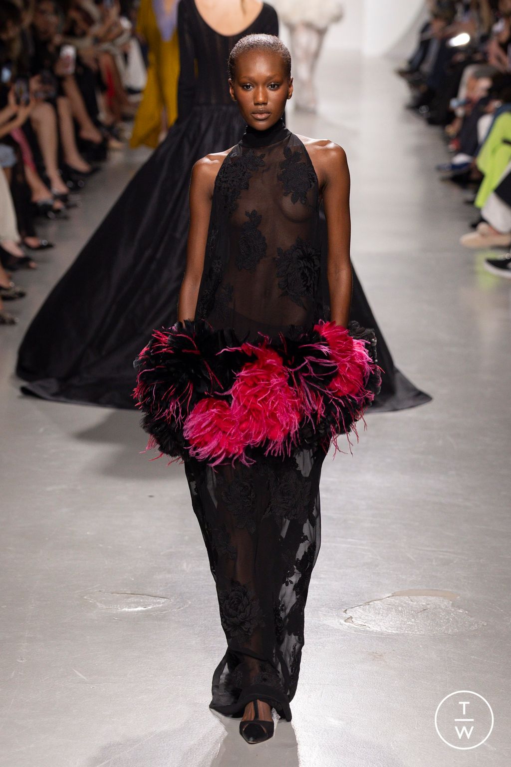 Fashion Week Paris Fall/Winter 2026 look 32 de la collection Vaillant womenswear