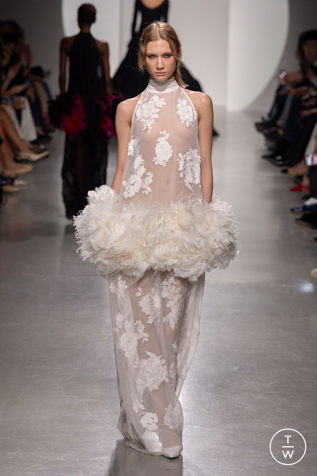 Fashion Week Paris Fall/Winter 2026 look 33 from the Vaillant collection womenswear