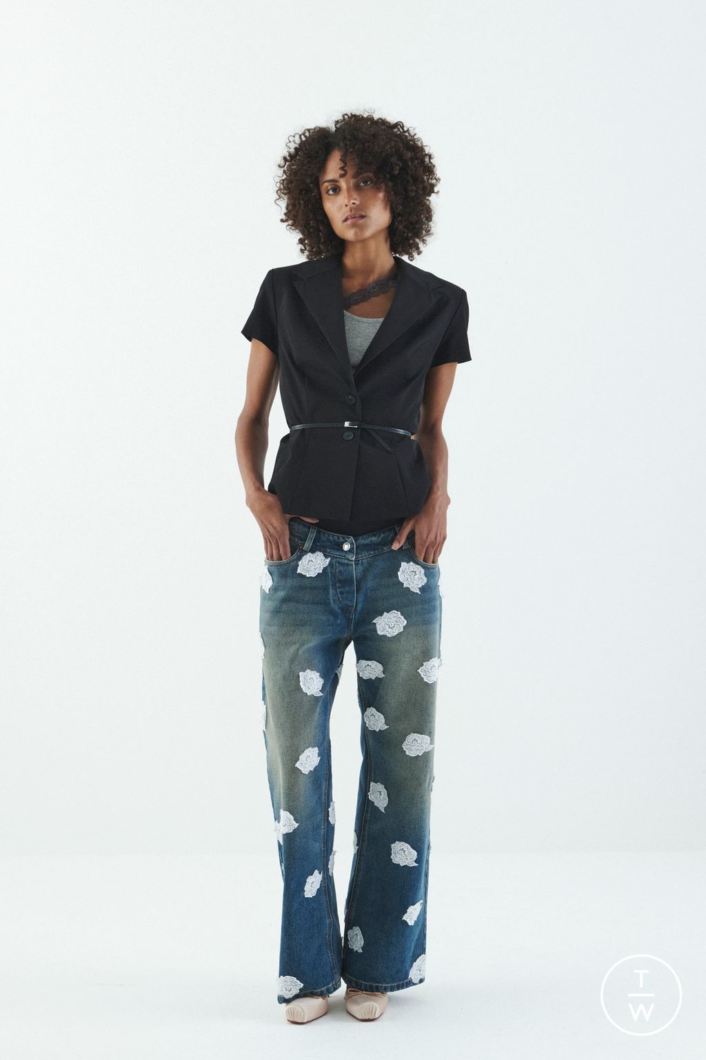 Fashion Week Paris Pre-Fall 2025 look 6 from the Vaillant collection womenswear