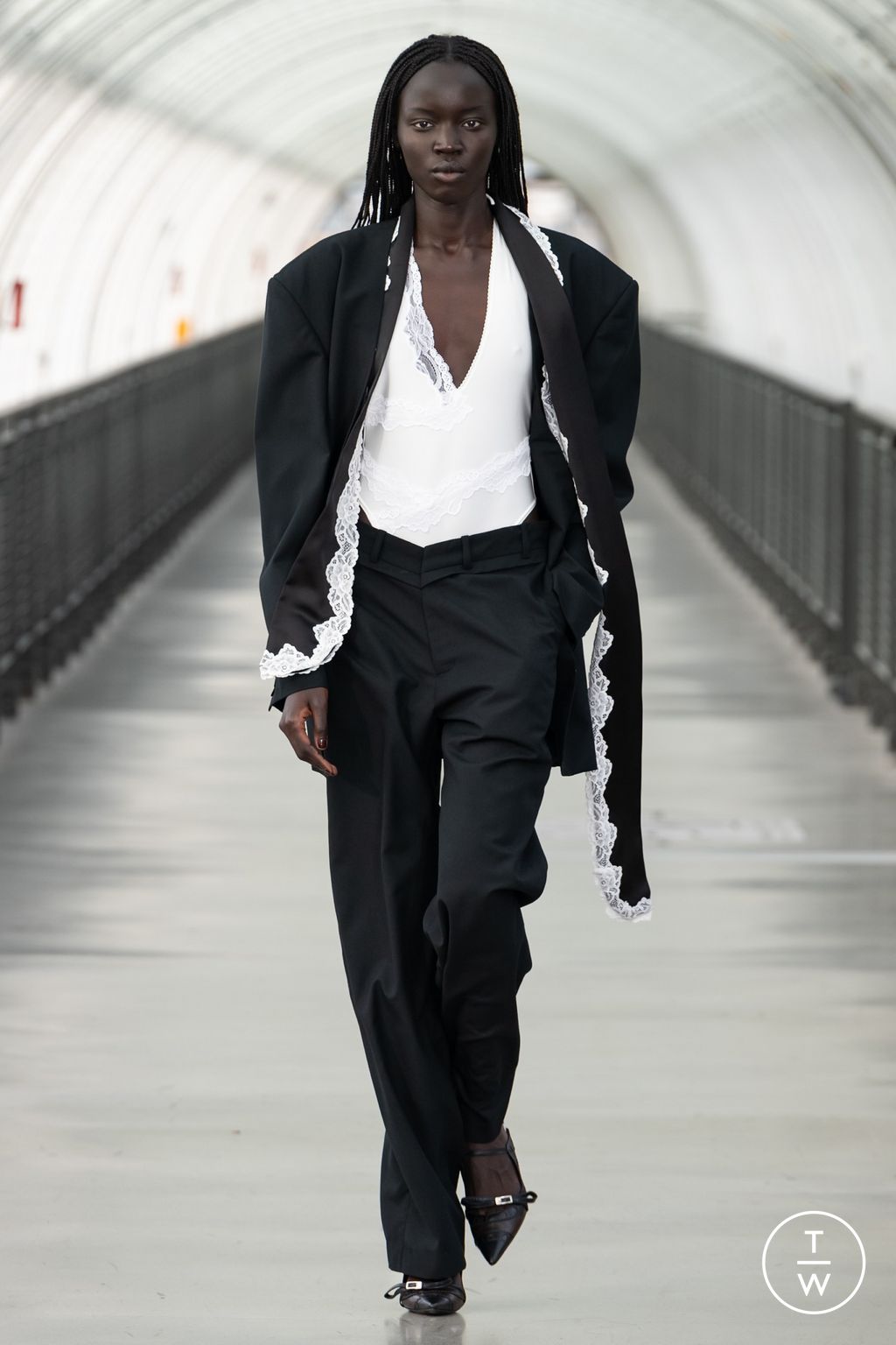 Fashion Week Paris Spring/Summer 2024 look 4 from the Vaillant collection womenswear