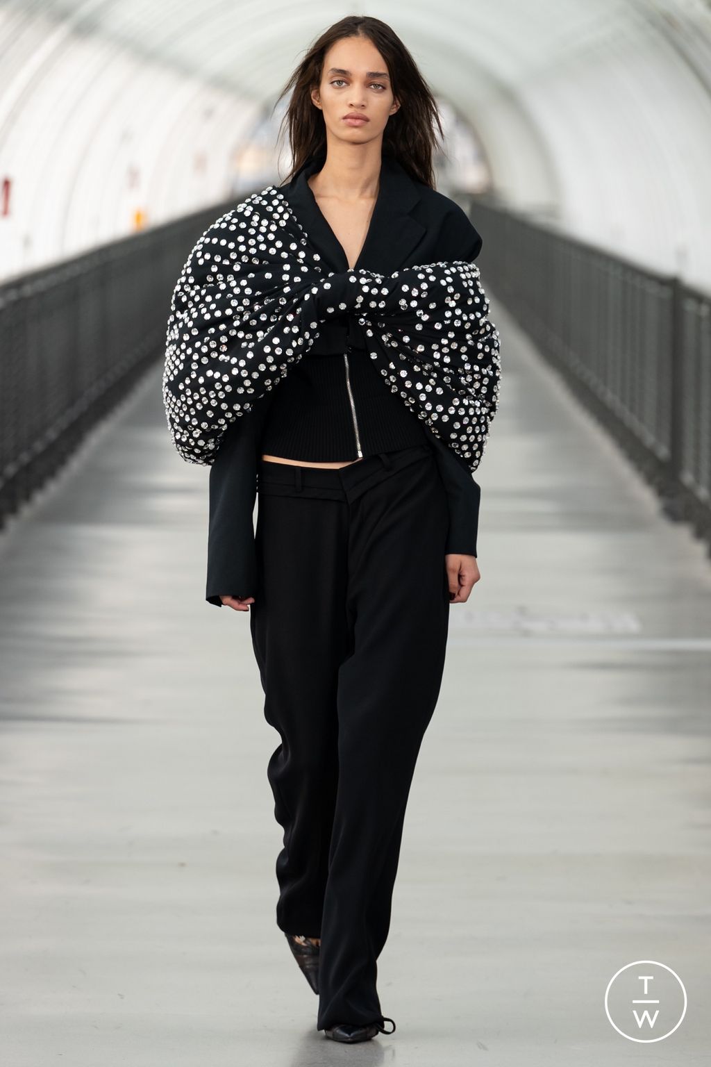 Fashion Week Paris Spring/Summer 2024 look 7 from the Vaillant collection 女装