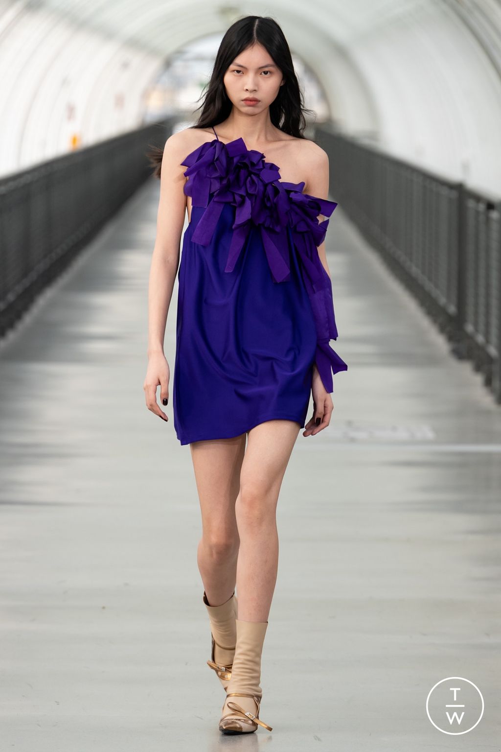 Fashion Week Paris Spring/Summer 2024 look 9 de la collection Vaillant womenswear