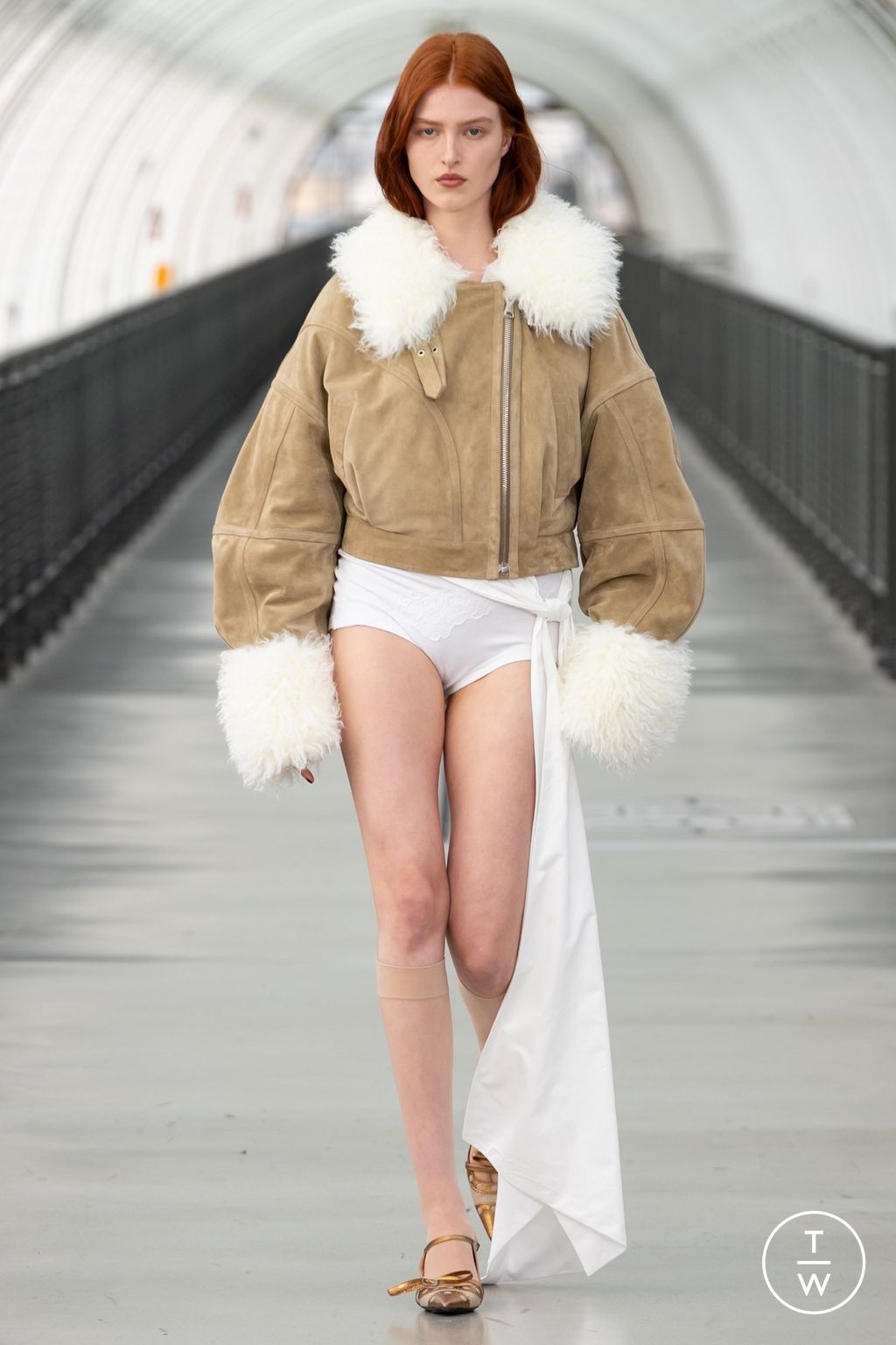 Fashion Week Paris Spring/Summer 2024 look 18 from the Vaillant collection womenswear