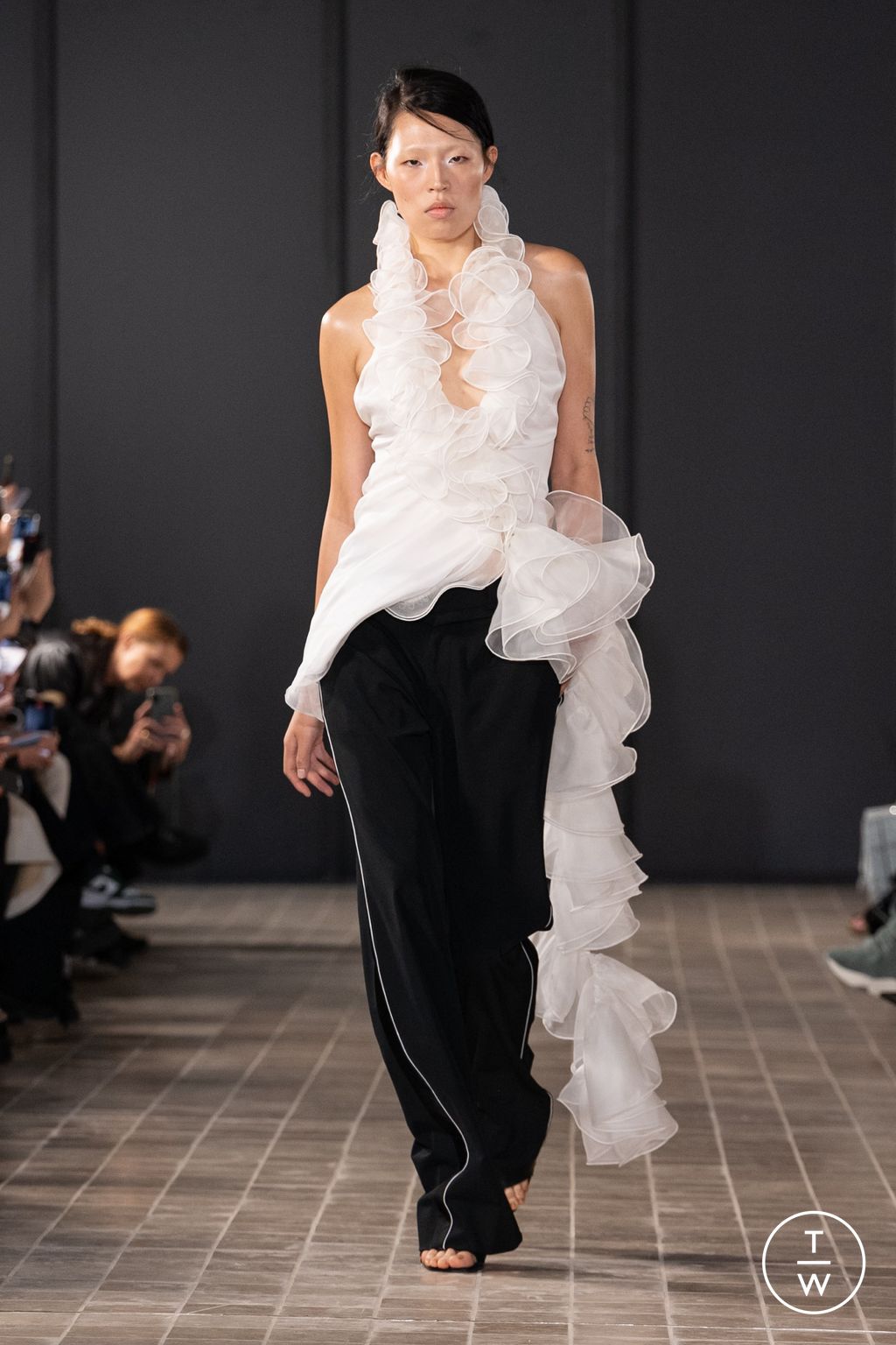 Fashion Week Paris Spring/Summer 2025 look 15 from the Vaillant collection womenswear
