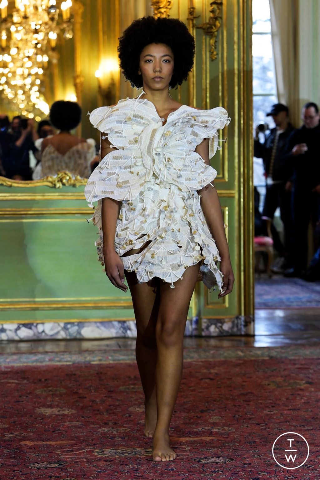 Fashion Week Paris Spring/Summer 2024 look 4 from the Vaishali S collection couture
